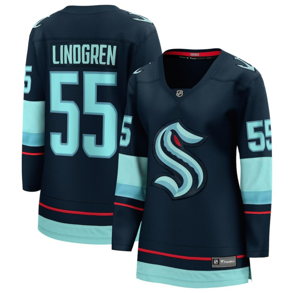Ryan Lindgren Seattle Kraken Fanatics Women's Home Breakaway Jersey