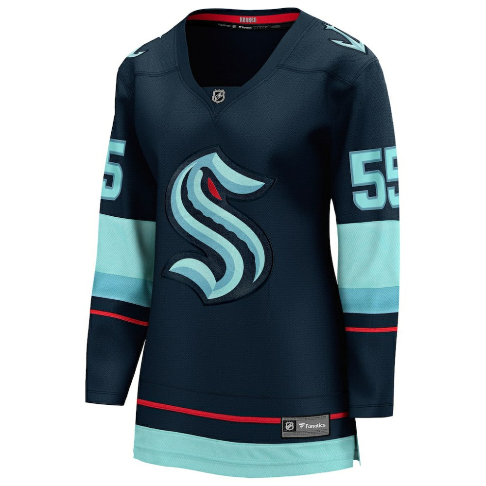 Ryan Lindgren Seattle Kraken Fanatics Women's Home Breakaway Jersey