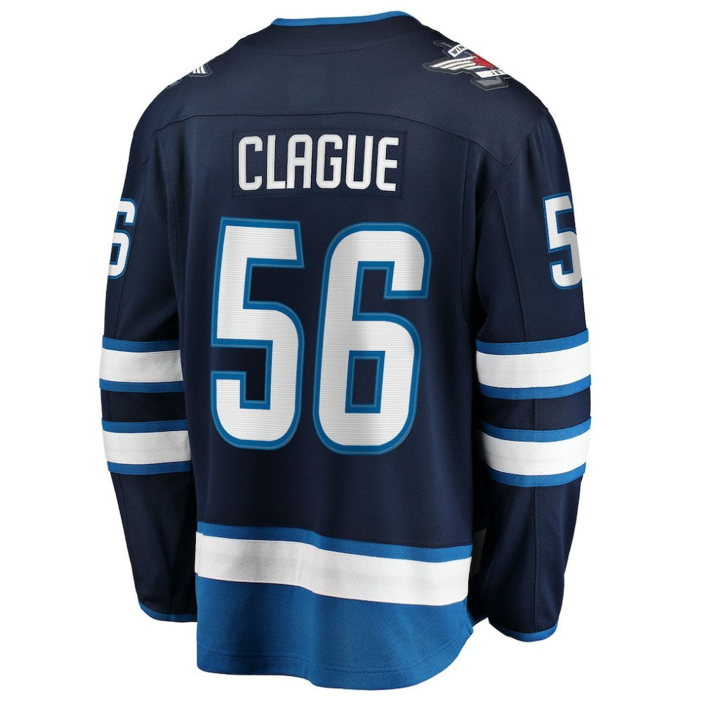 Kale Clague Winnipeg Jets Fanatics Home Breakaway Jersey