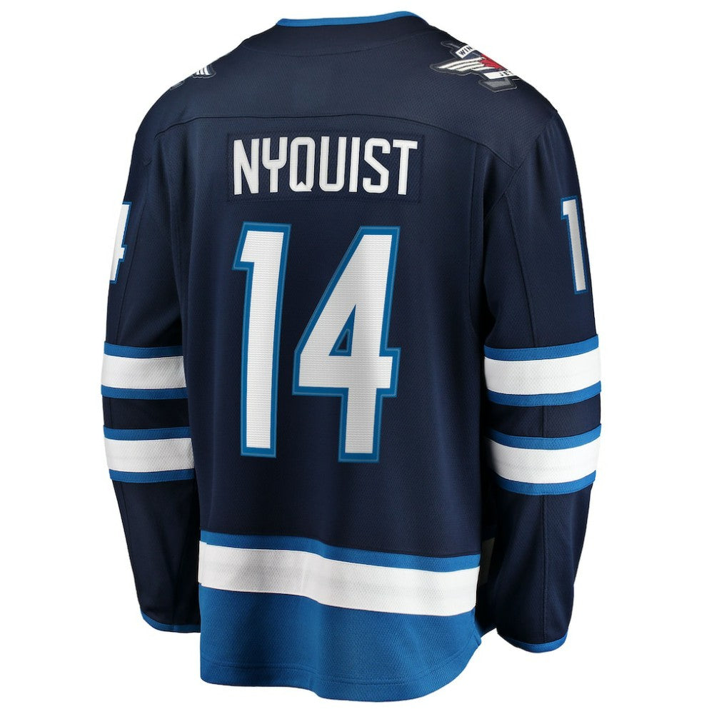 Gustav Nyquist Winnipeg Jets Fanatics Home Breakaway Jersey