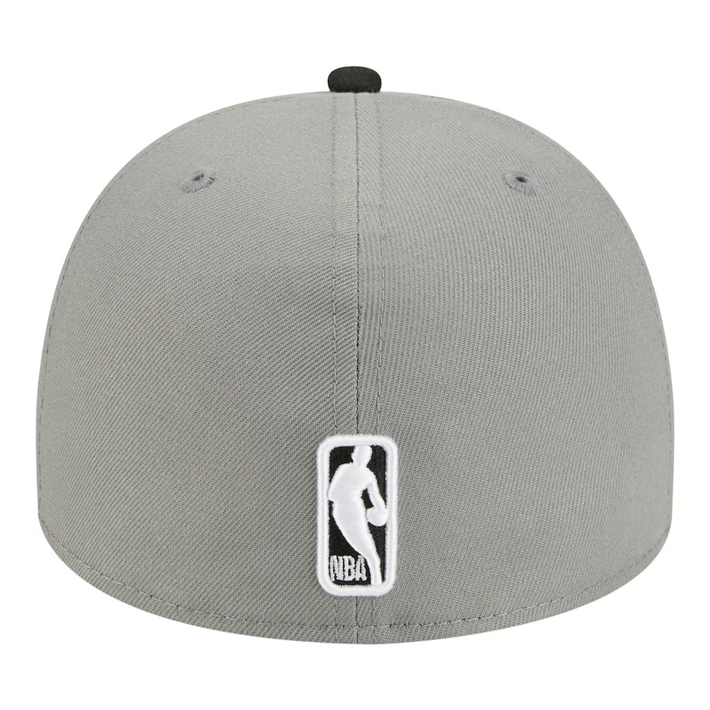 Brooklyn Nets Injection Cartoon Logo A-Frame 59FIFTY Fitted Hat - Gray | New Era outlet