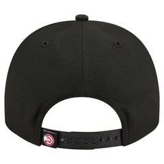 Atlanta Hawks Injection Cartoon Logo A-Frame 9FIFTY Adjustable Hat - Black | New Era sale