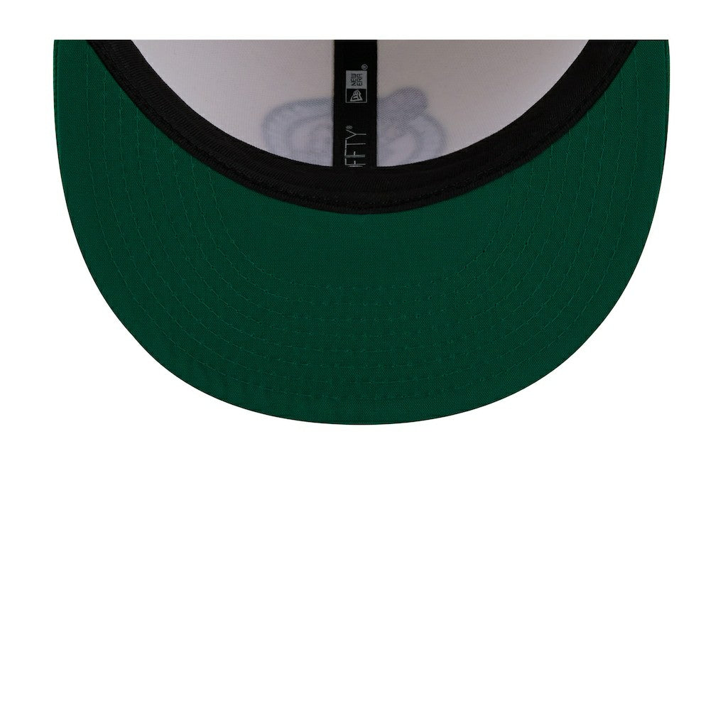 Boston Celtics Injection Localized 9FIFTY Snapback Hat - White | New Era sale