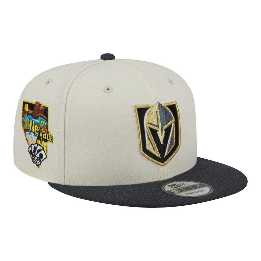 Vegas Golden Knights New Era Injection Localized Two-Tone 9FIFTY Snapback Hat