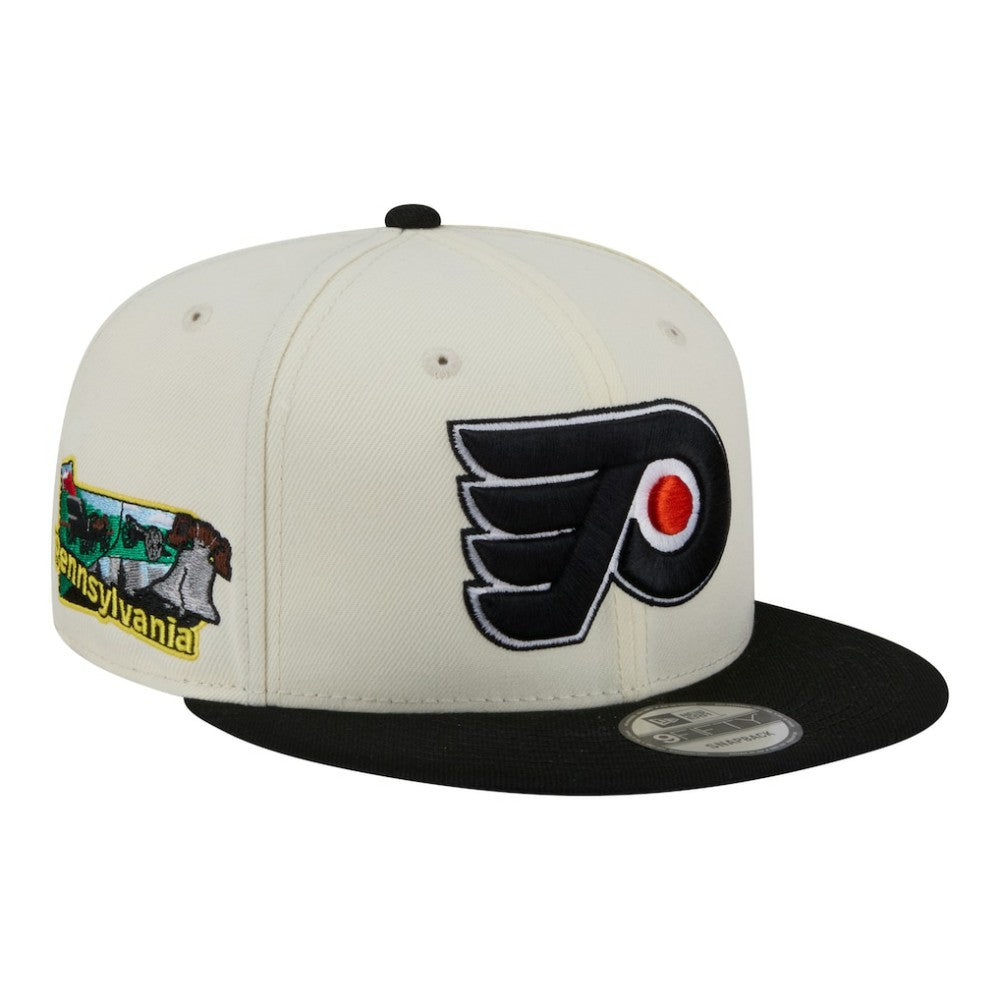 Philadelphia Flyers New Era Injection Localized Two-Tone 9FIFTY Snapback Hat