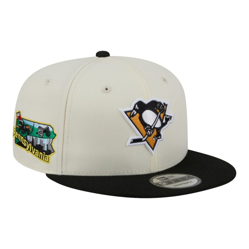 Pittsburgh Penguins New Era Injection Localized Two-Tone 9FIFTY Snapback Hat
