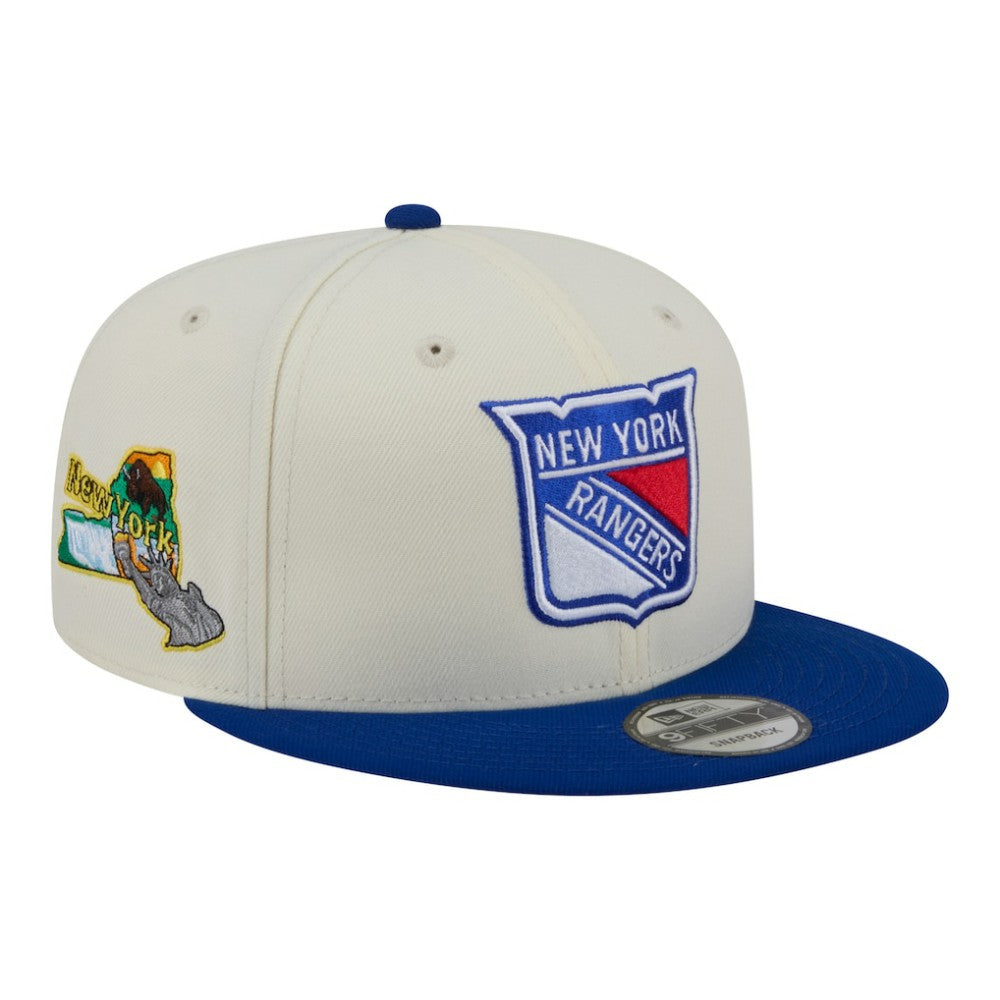 New York Rangers New Era Injection Localized Two-Tone 9FIFTY Snapback Hat