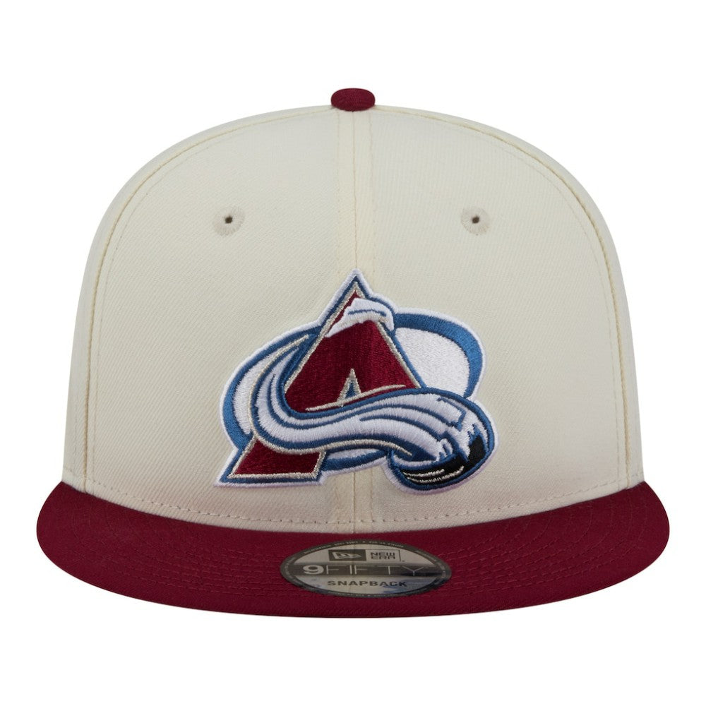 Colorado Avalanche New Era Injection Localized Two-Tone 9FIFTY Snapback Hat