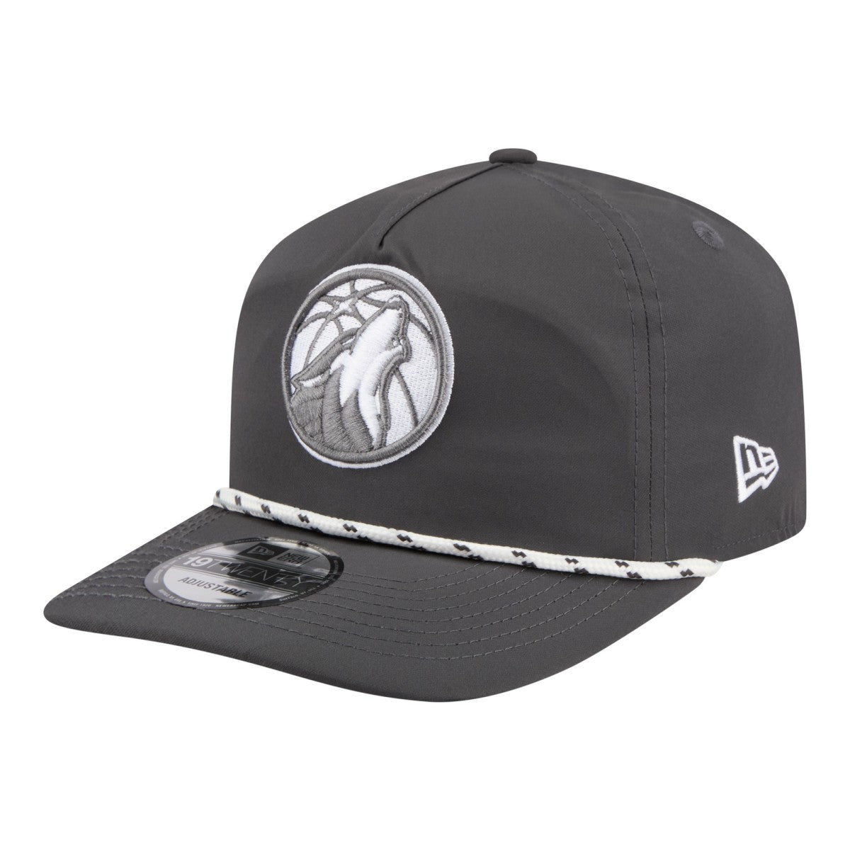 Minnesota Timberwolves Tonal Rope 19TWENTY Adjustable Hat - Graphite | New Era for sale