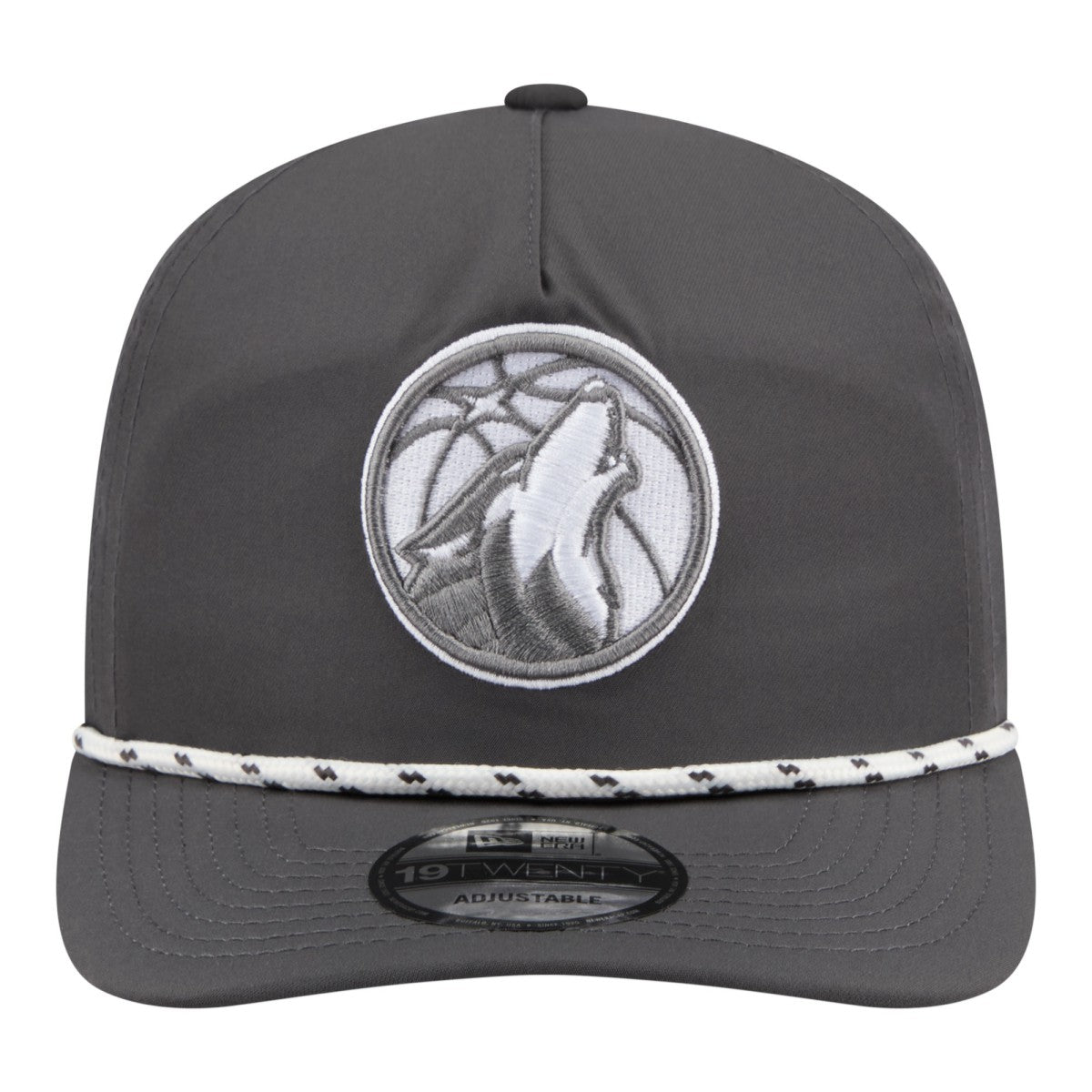 Minnesota Timberwolves Tonal Rope 19TWENTY Adjustable Hat - Graphite | New Era for sale