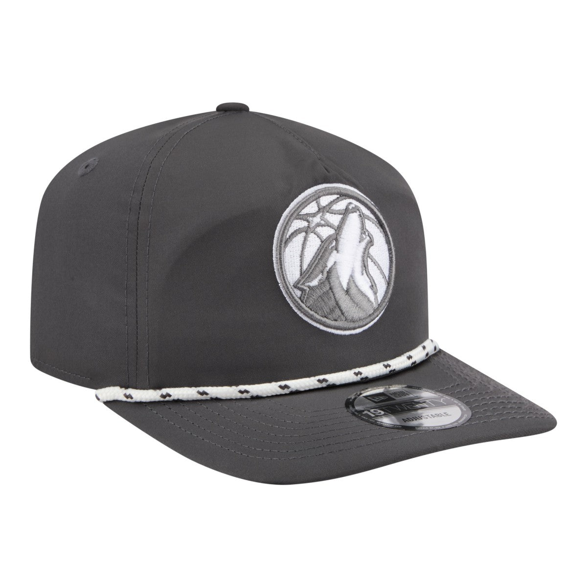 Minnesota Timberwolves Tonal Rope 19TWENTY Adjustable Hat - Graphite | New Era for sale
