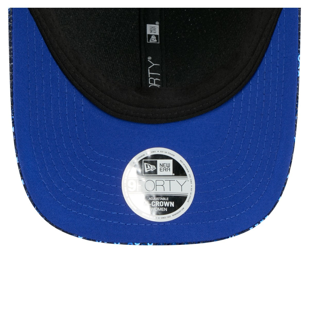 New York Knicks Women's Sequin M-Crown 9FORTY Adjustable Hat - Blue | New Era cheap