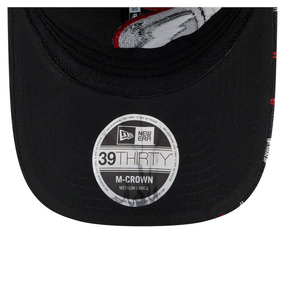 Buffalo Sabres New Era Oversized Logo M-Crown Flex 39THIRTY Hat