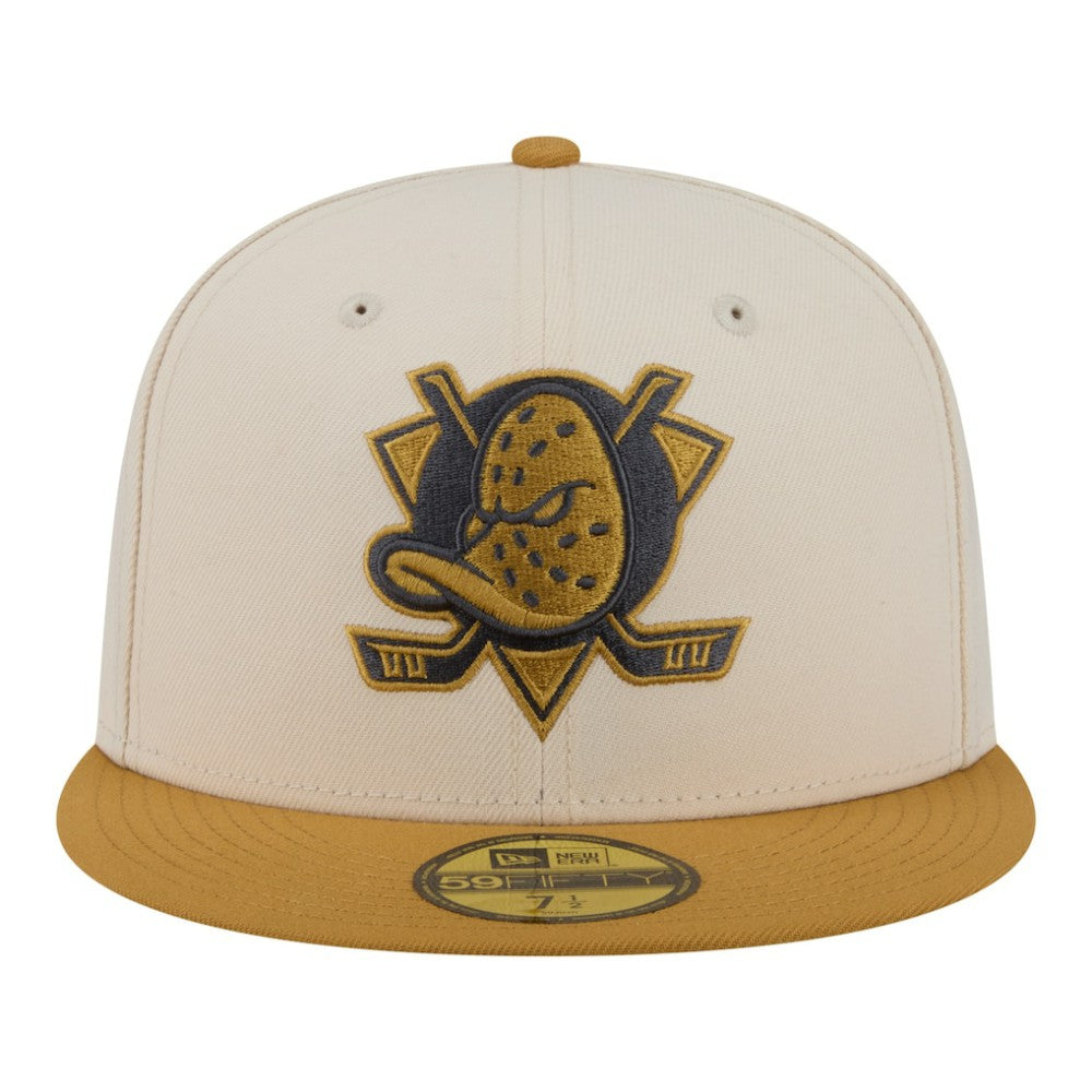 Anaheim Ducks New Era Colorpack Two-Tone 59FIFTY Fitted Hat