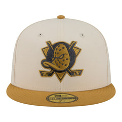 Anaheim Ducks New Era Colorpack Two-Tone 59FIFTY Fitted Hat