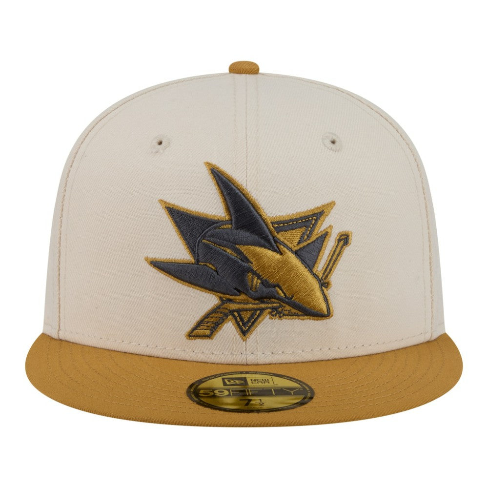 San Jose Sharks New Era Colorpack Two-Tone 59FIFTY Fitted Hat