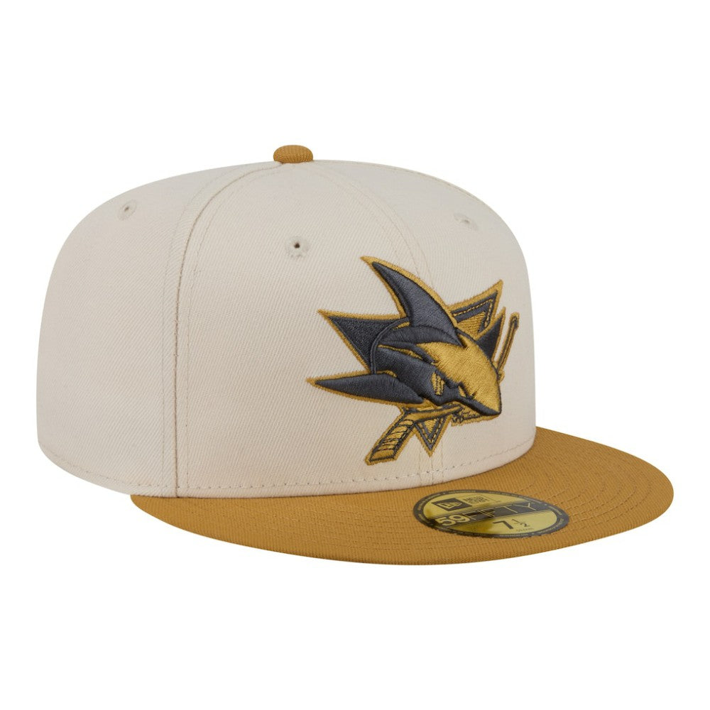 San Jose Sharks New Era Colorpack Two-Tone 59FIFTY Fitted Hat