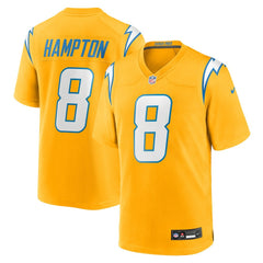 NFL Los Angeles Chargers Omarion Hampton  Alternate Charger Power Game Player Jersey