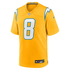 NFL Los Angeles Chargers Omarion Hampton  Alternate Charger Power Game Player Jersey