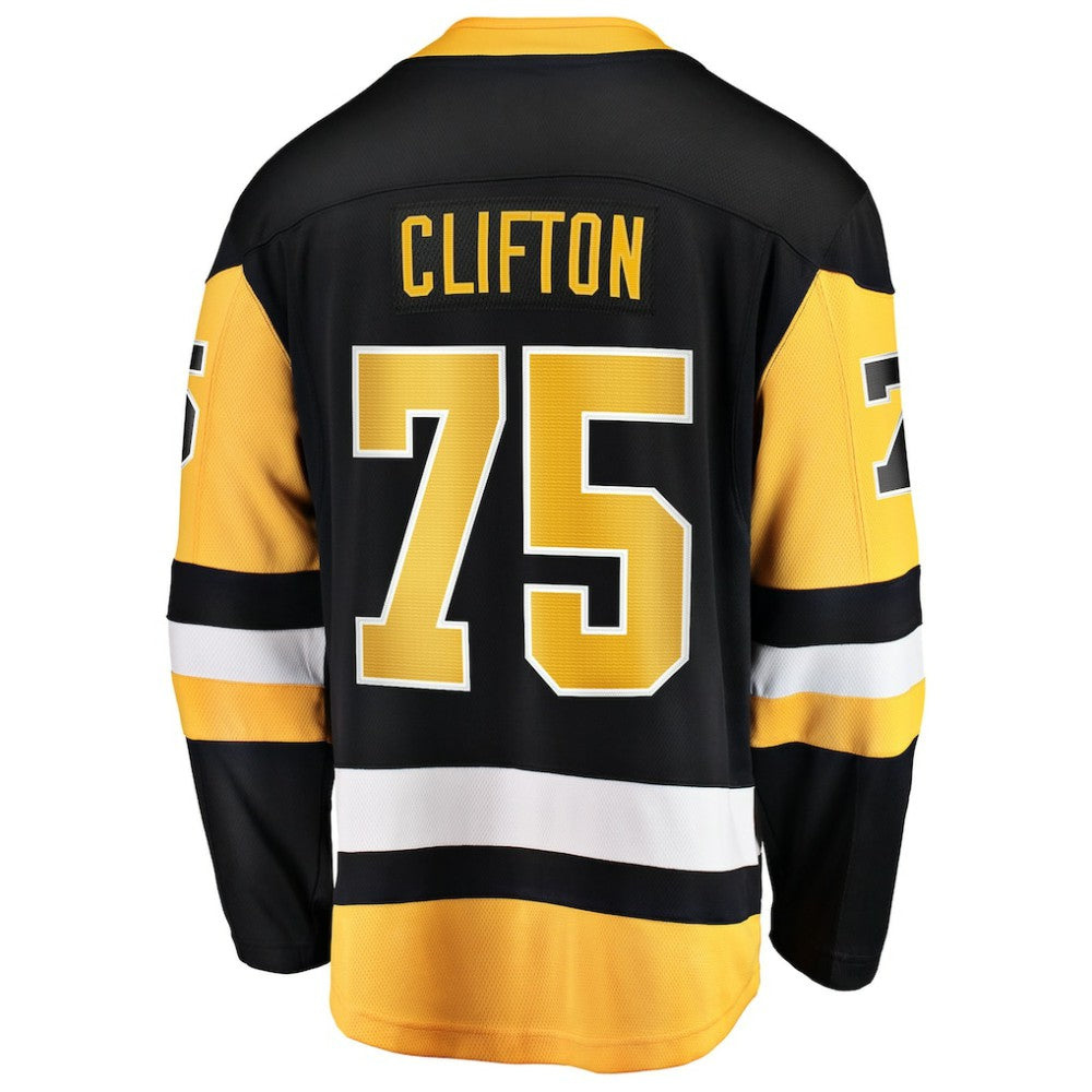 Connor Clifton Pittsburgh Penguins Fanatics Home Breakaway Jersey