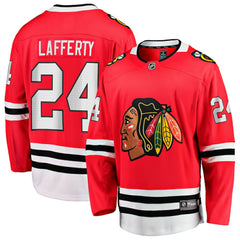 Sam Lafferty Chicago Blackhawks Fanatics Home Breakaway Jersey