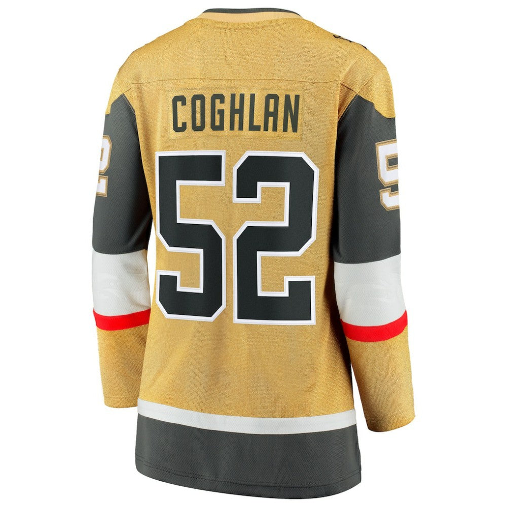 Dylan Coghlan Vegas Golden Knights Fanatics Women's Home Breakaway Jersey