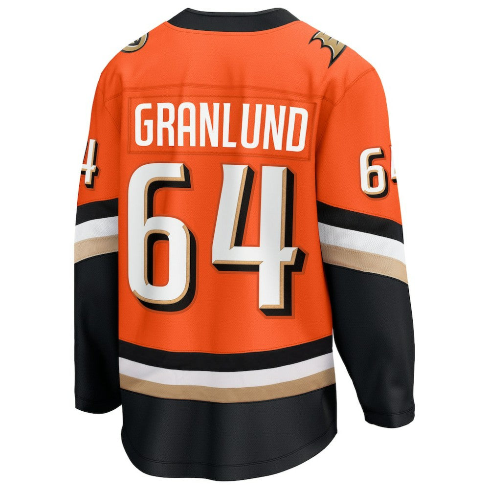 Mikael Granlund Anaheim Ducks Fanatics Home Breakaway Jersey