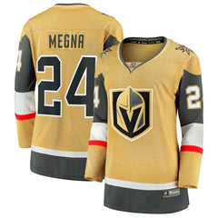 Jaycob Megna Vegas Golden Knights Fanatics Women's Home Breakaway Jersey