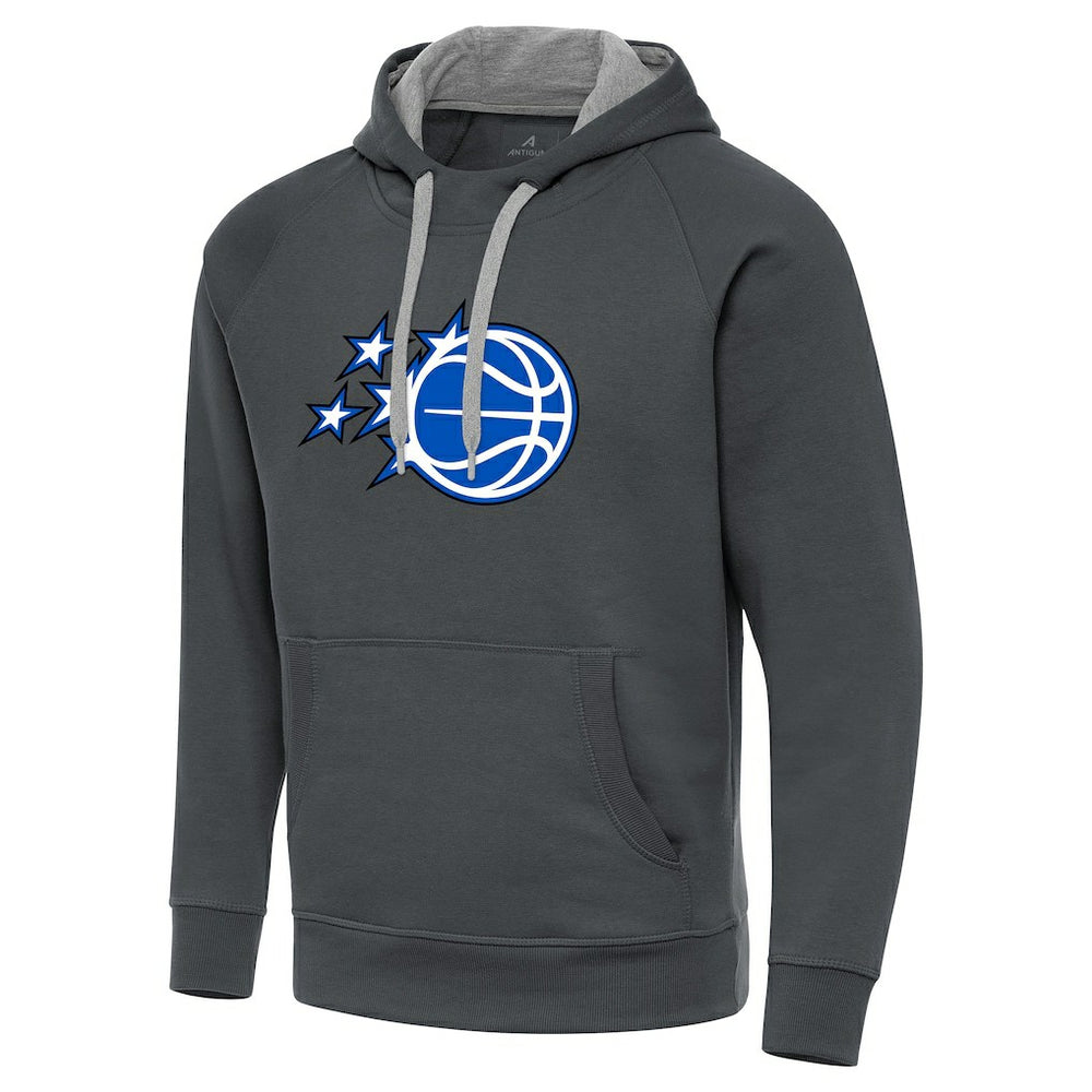Orlando Magic Antigua New Logo Victory Pullover Hoodie - Charcoal outlet