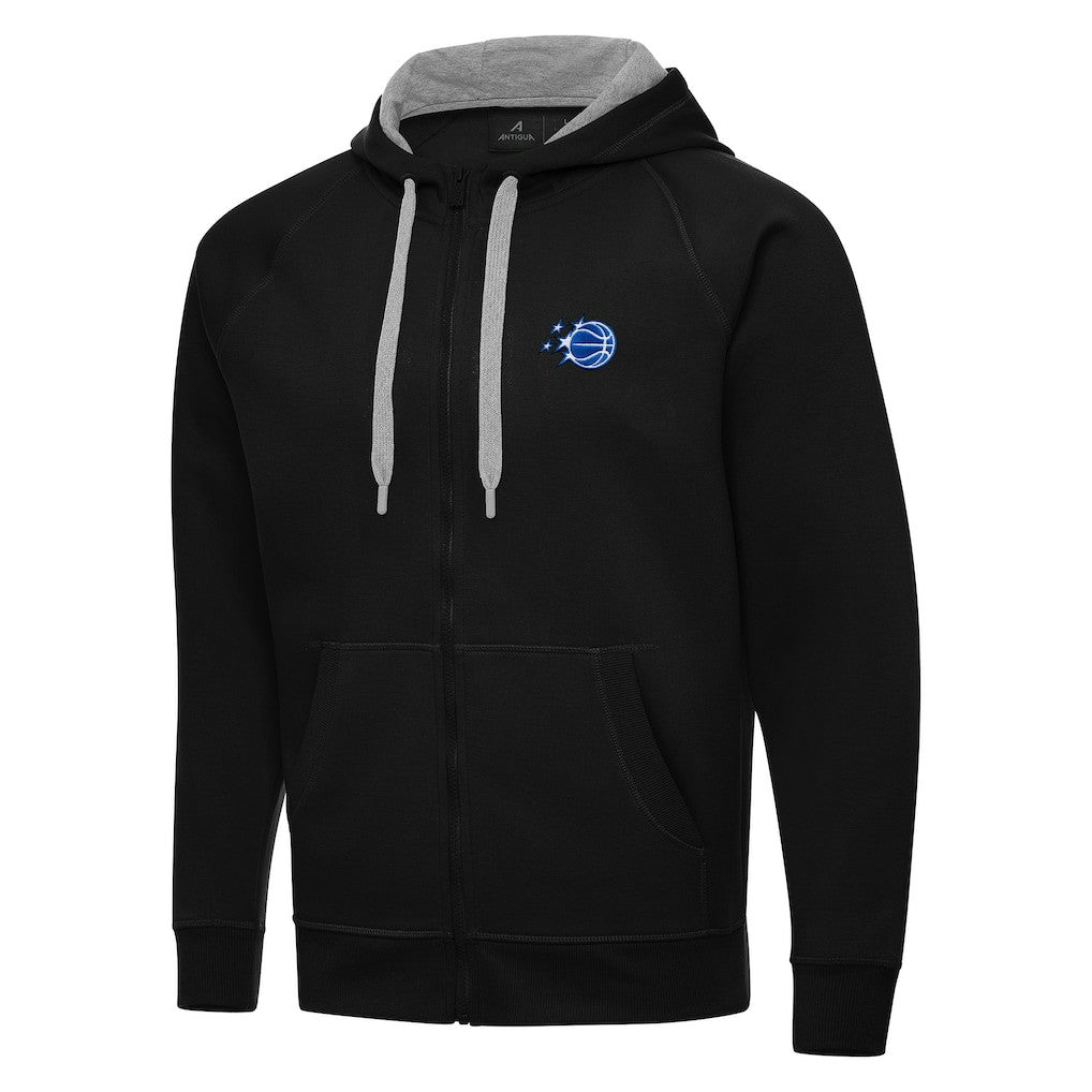 Orlando Magic Antigua New Logo Victory Full-Zip Hooded Sweatshirt - Black cheap