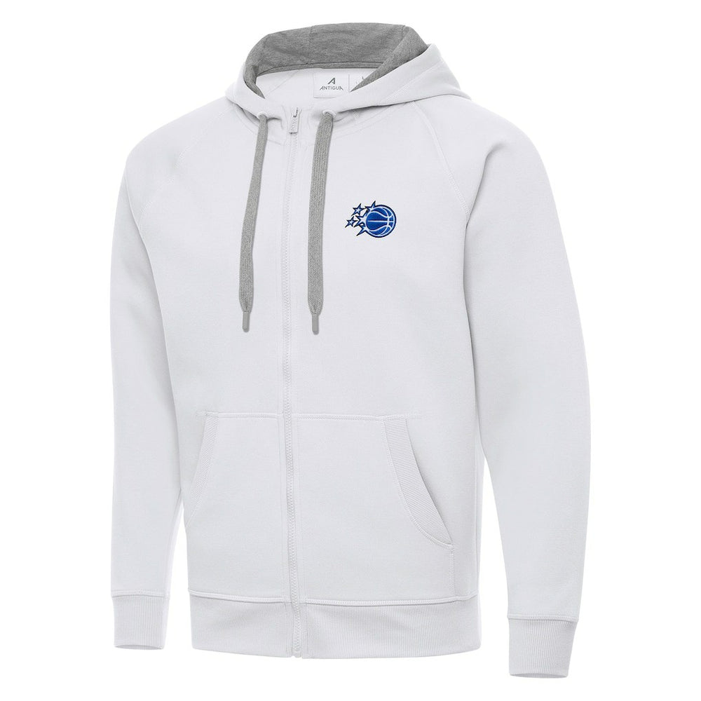 Orlando Magic Antigua New Logo Victory Full-Zip Hooded Sweatshirt - White cheap