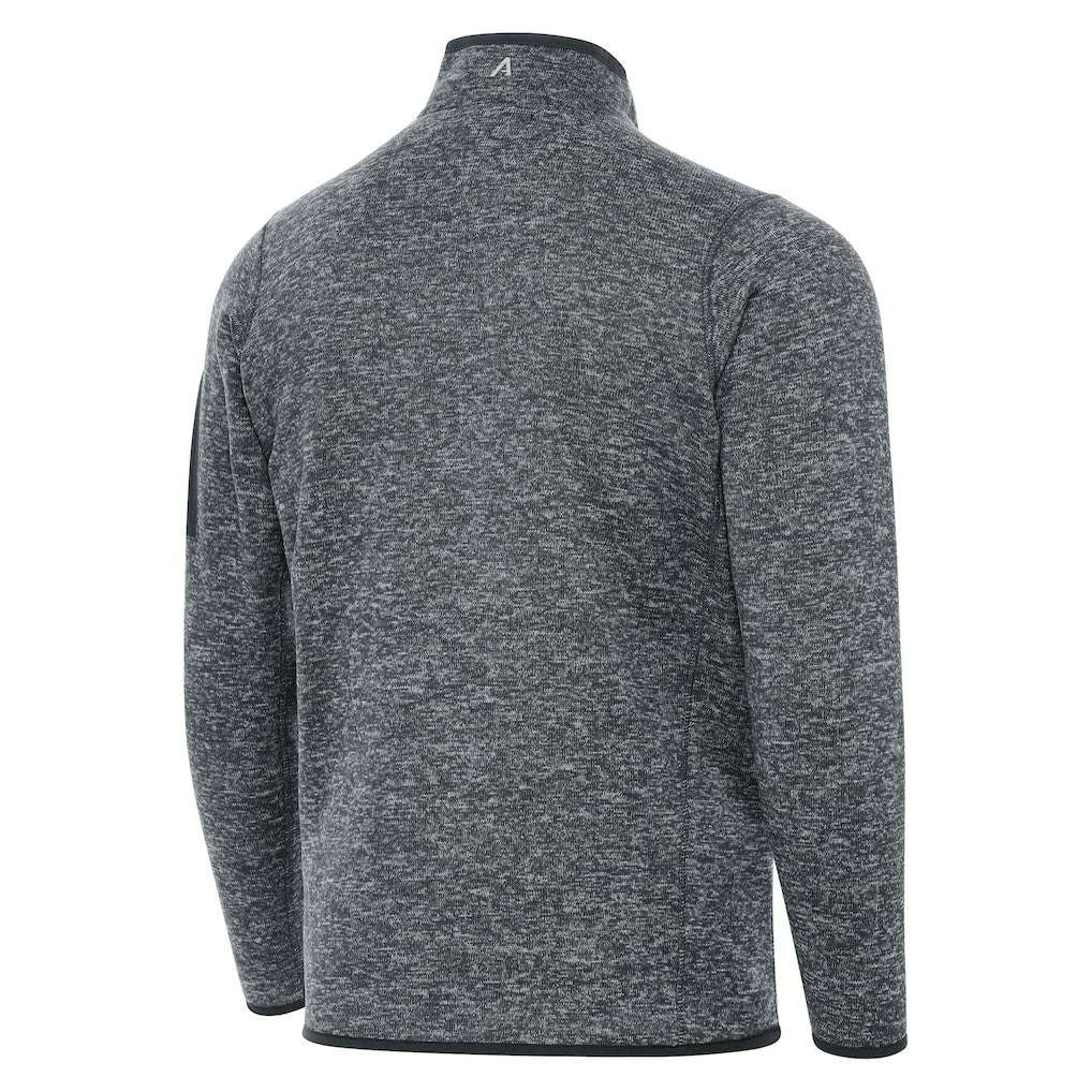 Orlando Magic Antigua New Logo Fortune Quarter-Zip Pullover Jacket - Heather Gray shop