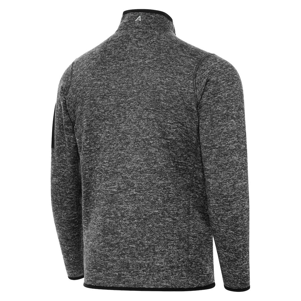 Orlando Magic Antigua New Logo Fortune Quarter-Zip Pullover Jacket - Heather Black for sale