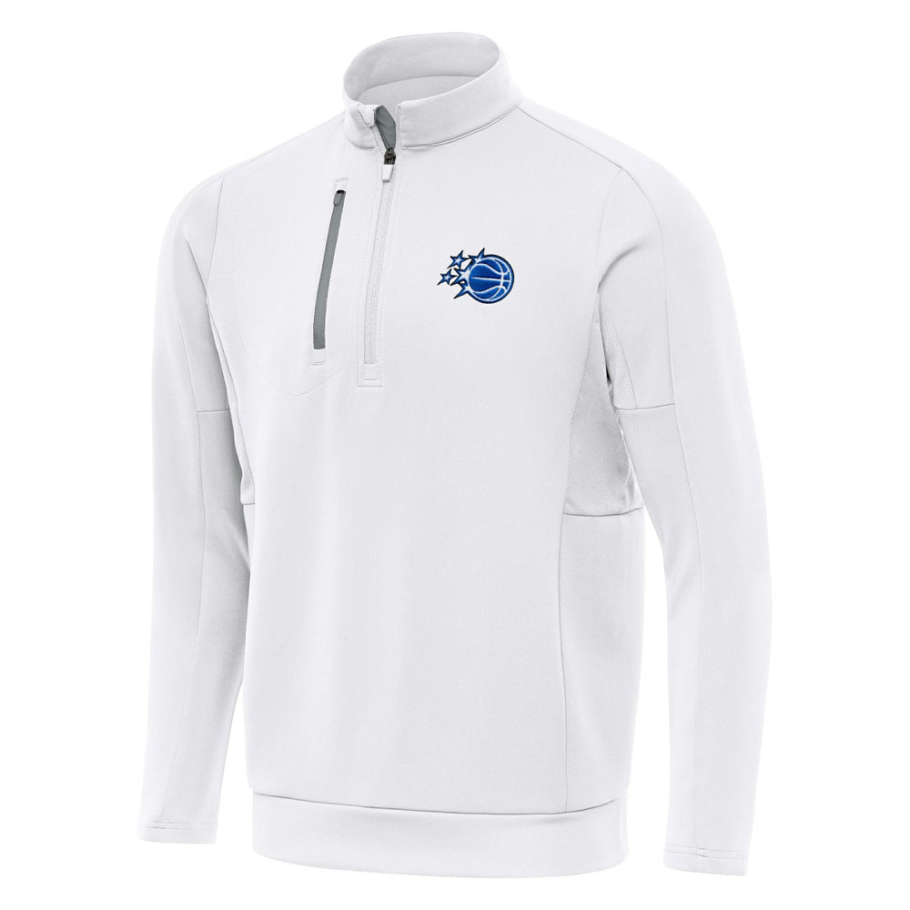 Orlando Magic Antigua New Logo Generation Quarter-Zip Pullover Top - White | New Era sale