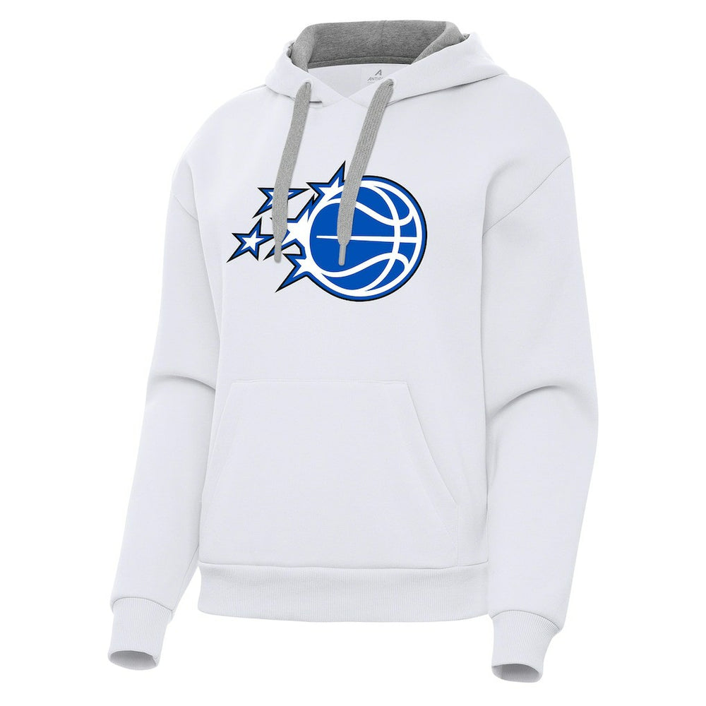 Orlando Magic Antigua Women's New Logo Victory Pullover Hoodie - White for sale
