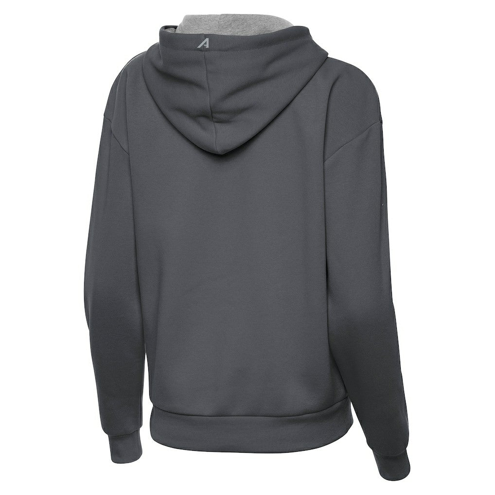 Orlando Magic Antigua Women's New Logo Victory Pullover Hoodie - Charcoal on sale