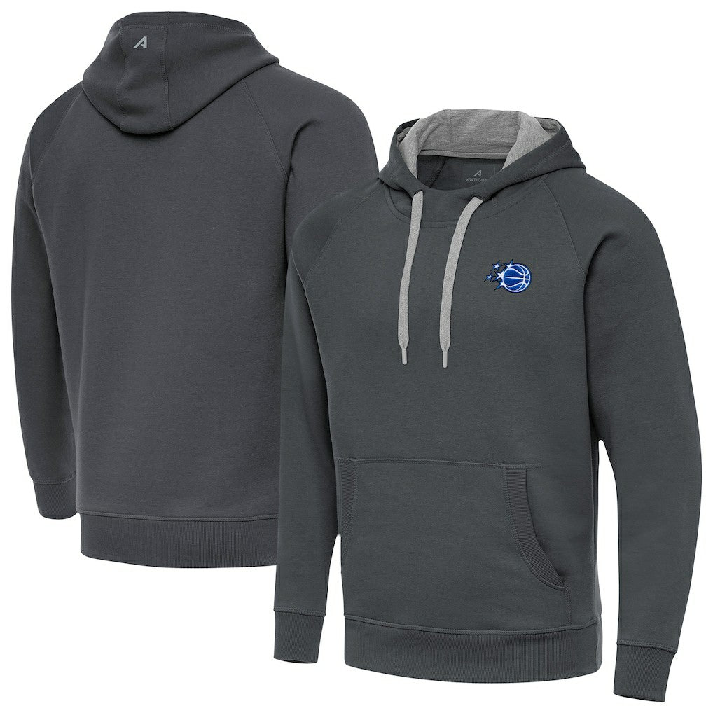 Orlando Magic Antigua New Logo Victory Pullover Hoodie - Charcoal online