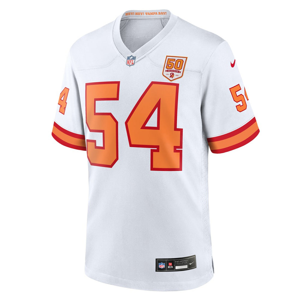 NFL Tampa Bay Buccaneers Lavonte David '76  50th Season Game Jersey