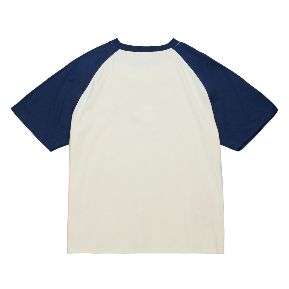 Houston Astros Women's Boyfriend Raglan T-Shirt - Cream | Mitchell & Ness
