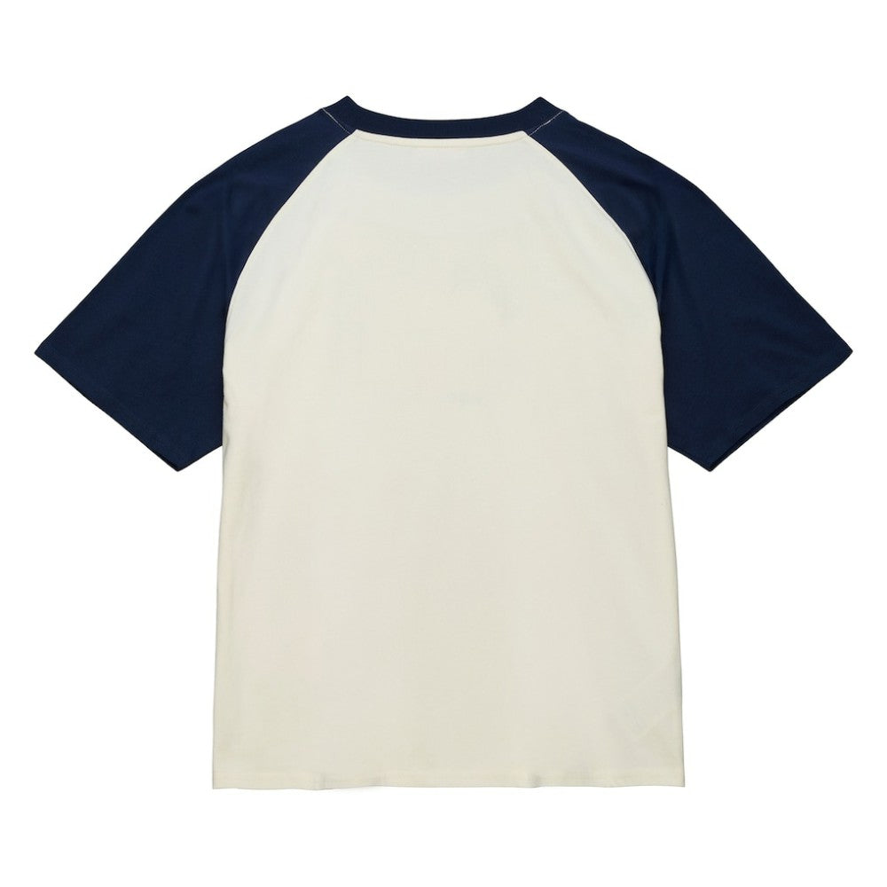 Seattle Mariners Women's Boyfriend Raglan T-Shirt - Cream | Mitchell & Ness