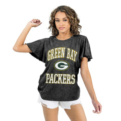 NFL Green Bay Packers Gameday Couture Women's Relaxed Flutter Sleeve T-Shirt
