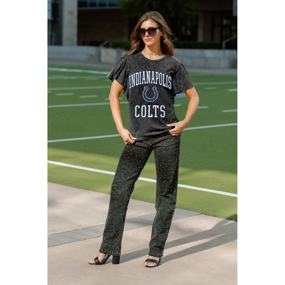 NFL Indianapolis Colts Gameday Couture Women's Relaxed Flutter Sleeve T-Shirt