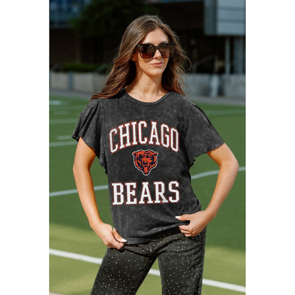 NFL Chicago Bears Gameday Couture Women's Relaxed Flutter Sleeve T-Shirt