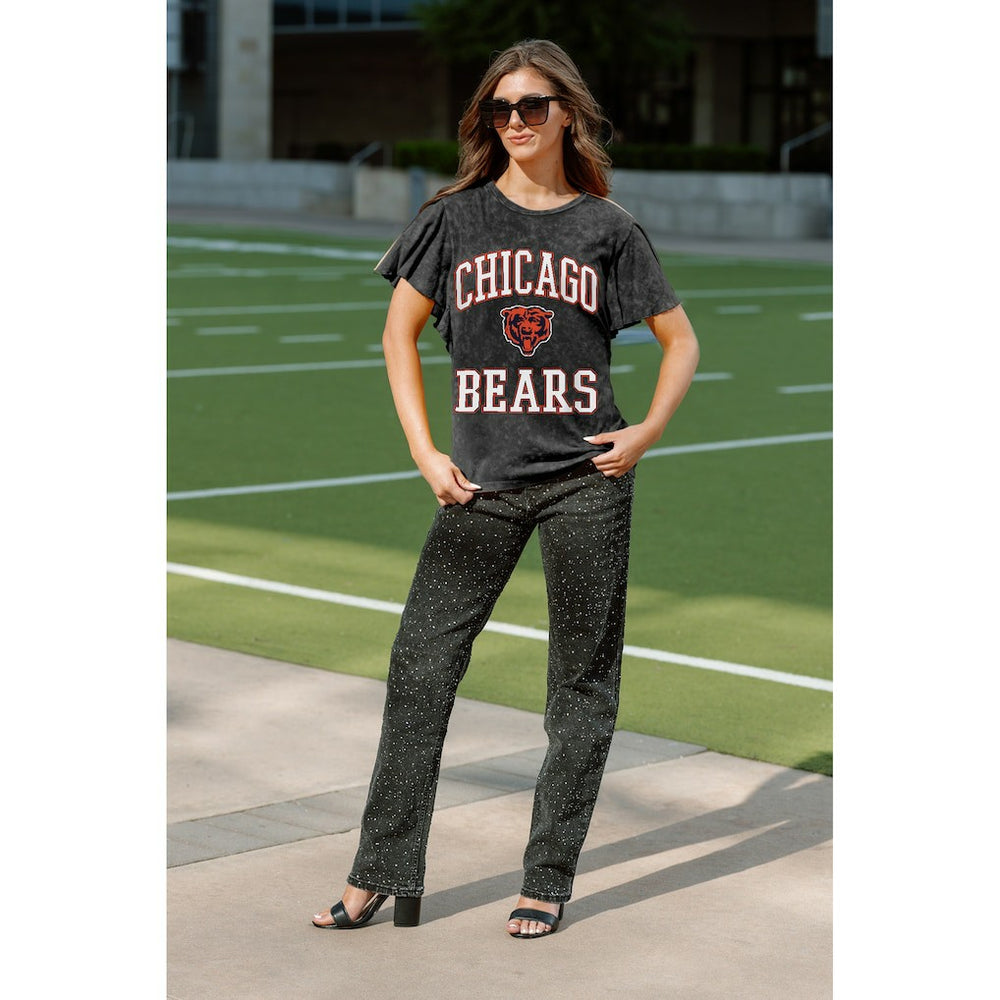 NFL Chicago Bears Gameday Couture Women's Relaxed Flutter Sleeve T-Shirt