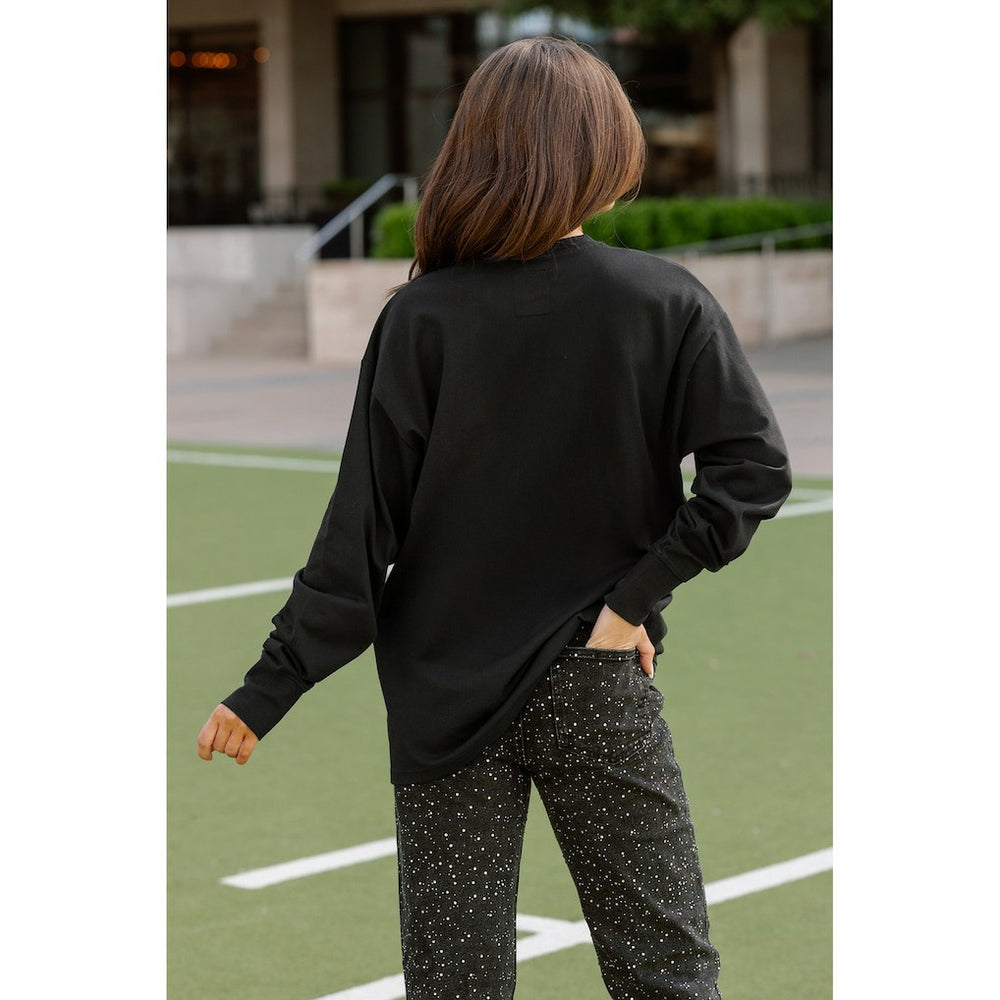 NFL Jacksonville Jaguars Gameday Couture Women's Oversized Long Sleeve T-Shirt