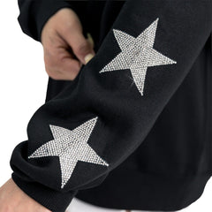 NFL San Francisco 49ers Gameday Couture Women's Velocity Relaxed Rhinestone Pullover Sweatshirt