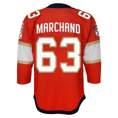 Brad Marchand Florida Panthers Outerstuff Youth Premier Player Jersey