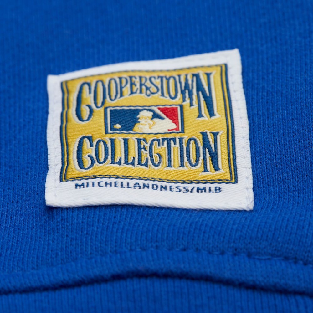 Atlanta Braves Women's Cooperstown Collection Crewneck Sweatshirt - Royal | Mitchell & Ness