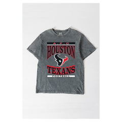 NFL Houston Texans Gameday Couture Women's Oversized Classic Grind Washed T-Shirt