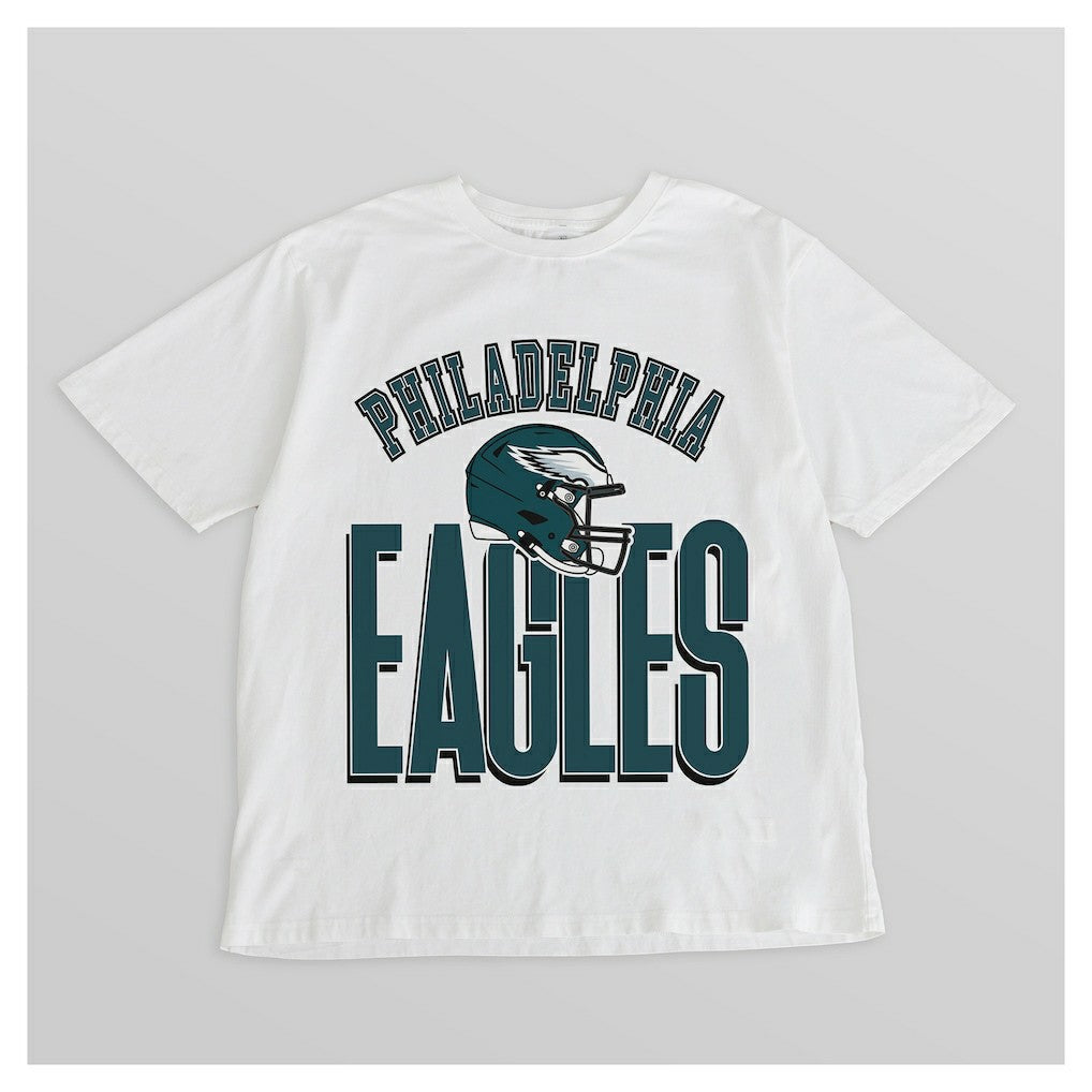 NFL Philadelphia Eagles Gameday Couture Women's Oversized Classic Fierce Focus T-Shirt